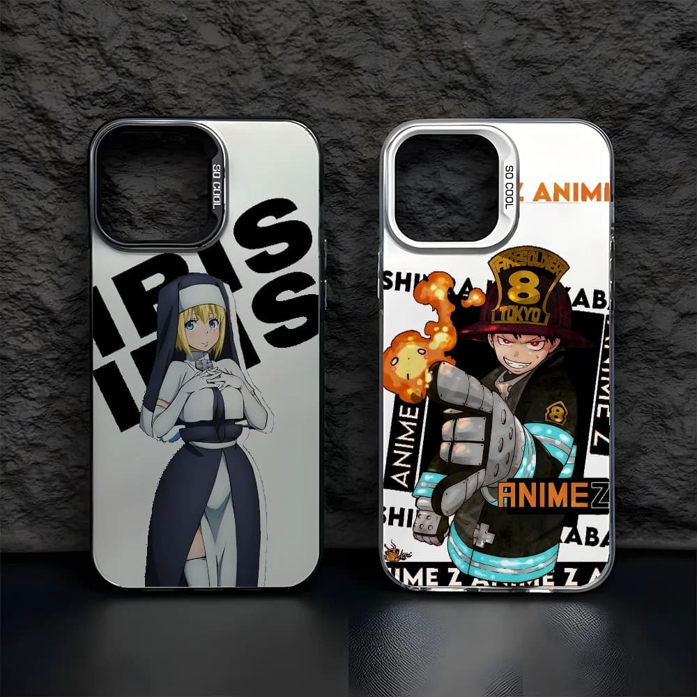Cover Fire Force iPhone – Shinra & Iris | Edizione DreamOtaku