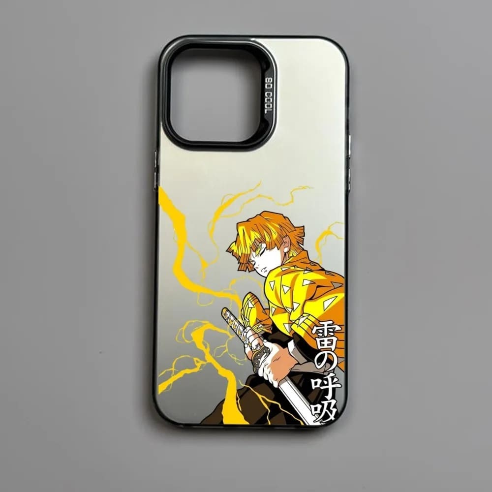 Cover Zenitsu Demon Slayer – Custodia iPhone Fulmine Style