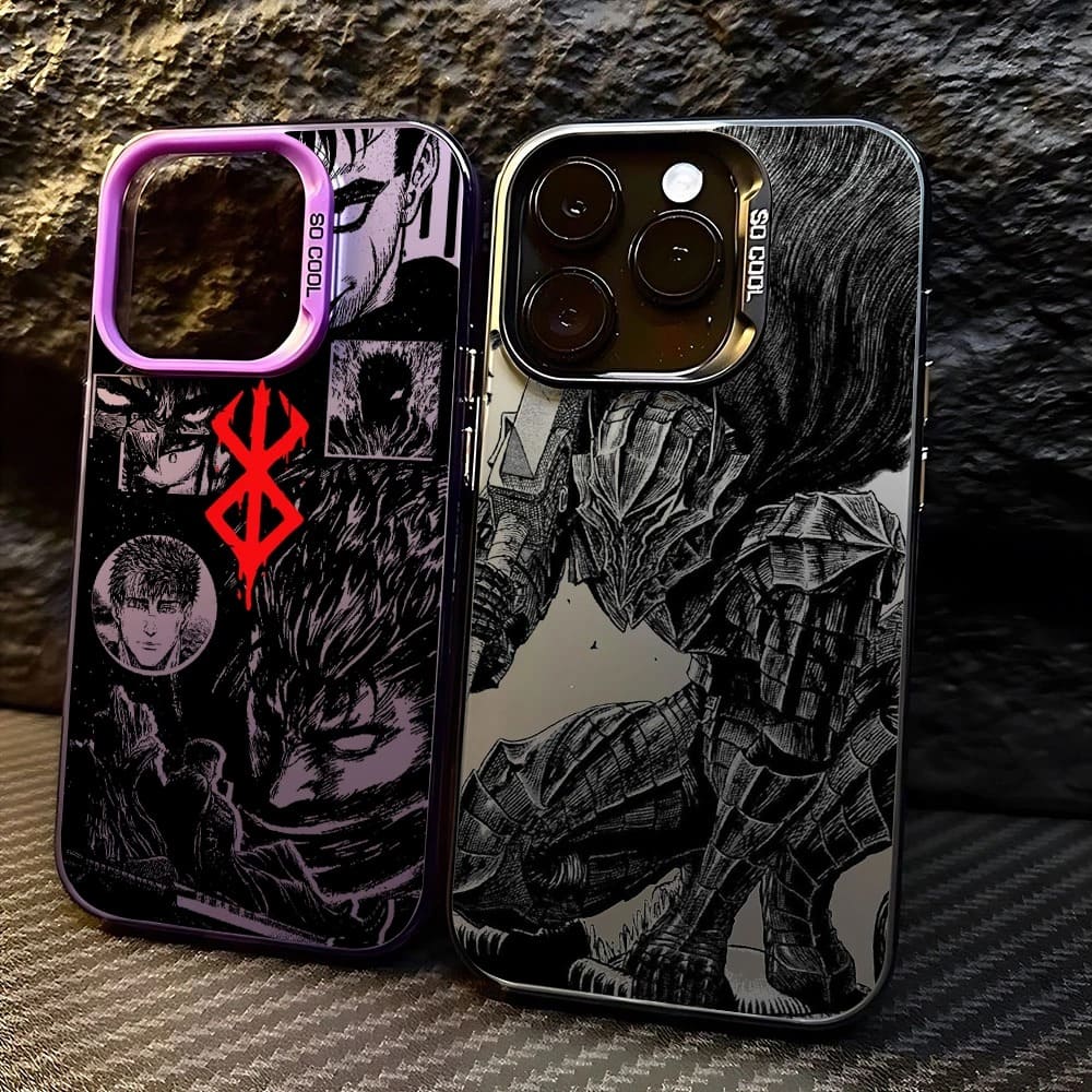 Coque iPhone Berserk – Puissance et ténèbres dans votre main