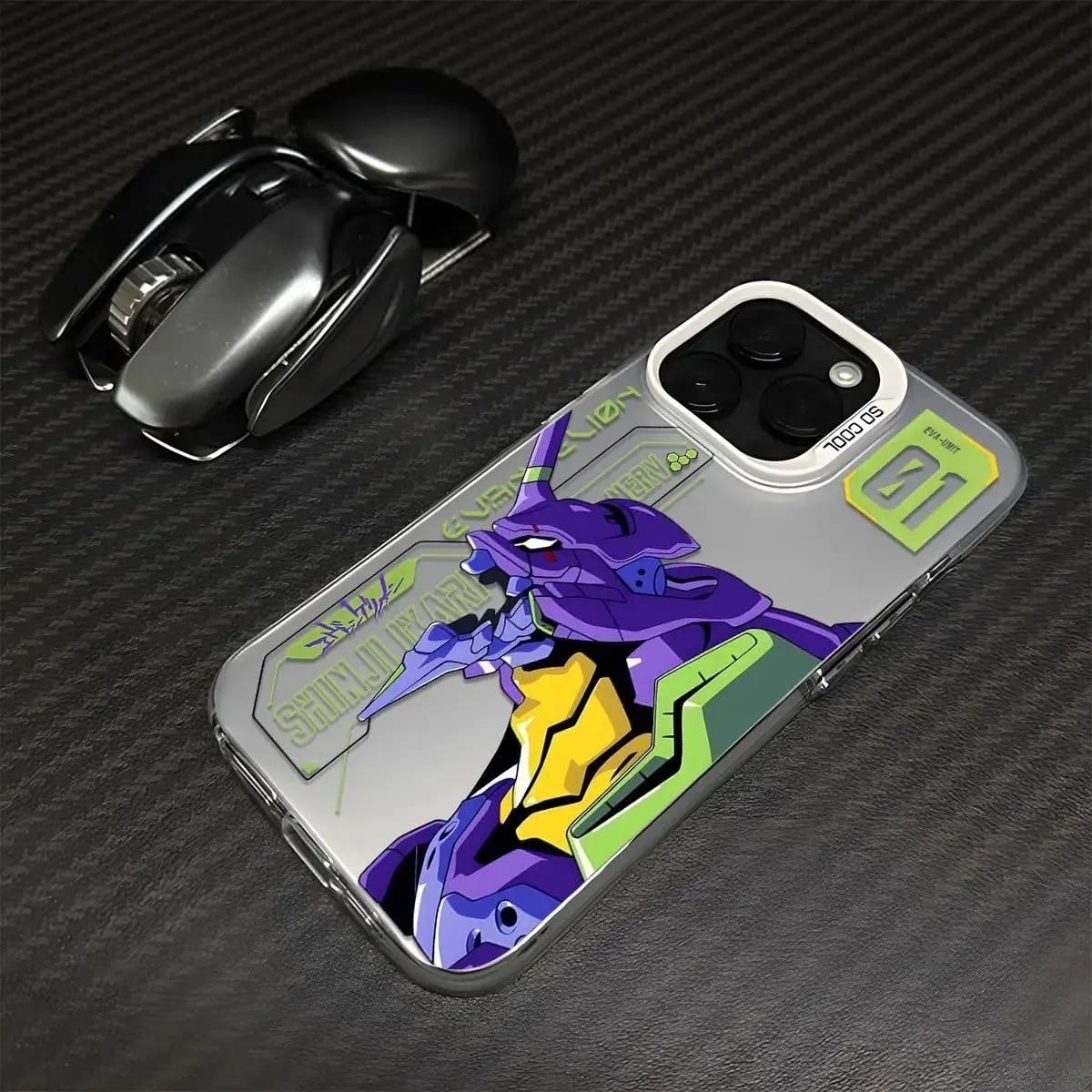 Coque iPhone Evangelion – Design EVA-01 par DreamOtaku