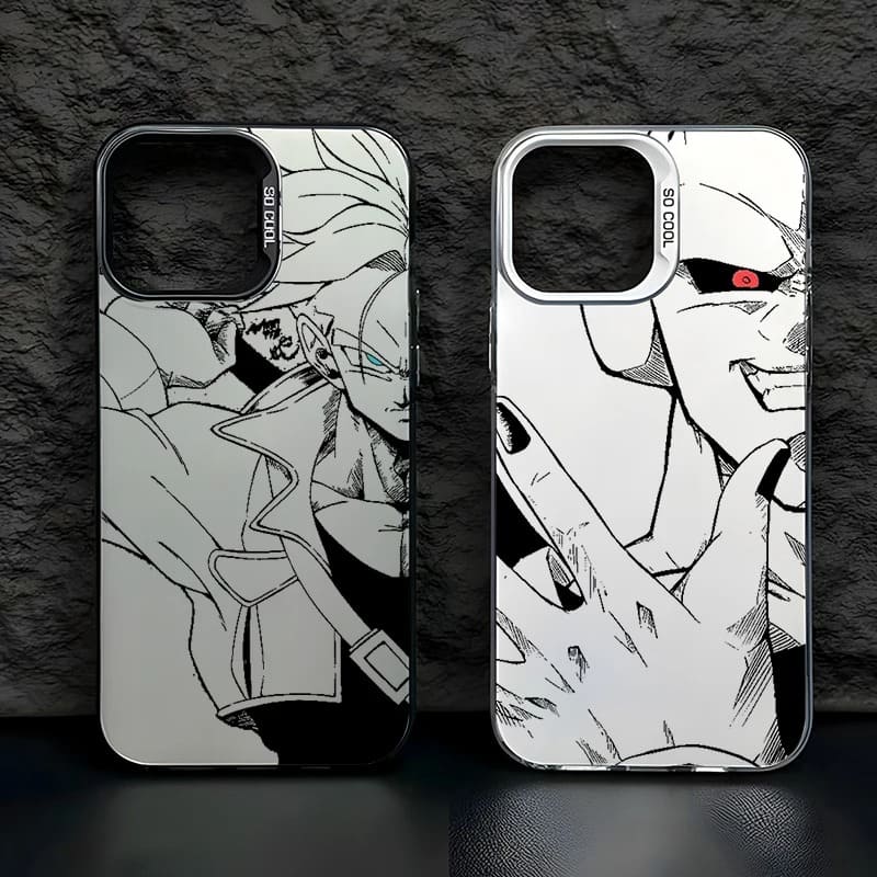 Coque iPhone Trunks et Majin Buu – Dragon Ball